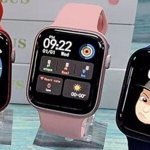 Bluetooth T500 Smartwatch with Pink Band NWT